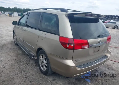 2004 Toyota Sienna Xle Limited из США, поврежденный, VIN 5TDZA22C44S145648